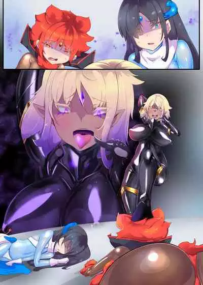 女装少年ヒーローのキミが女体化してモブ戦闘員に堕ちる漫画