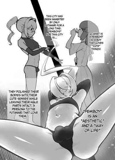 [Nisin Sansin (Nisin)] Futanari no Machi no Femboy Club | Futanari Town's Femboy Club [English] {Doujins.com}