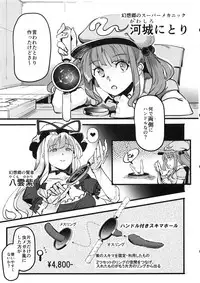 (Reitaisai 15) [Nyuu Koubou (Nyuu)] Handle Tsuki Sukima Hole Futanari Chinko de Jibun to H (Touhou Project)