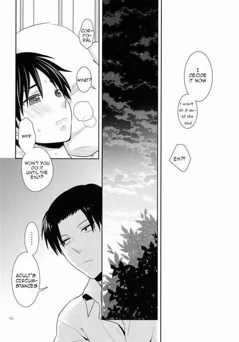 Call It Stupid. I'm Only Gentle to Eren Naturally...