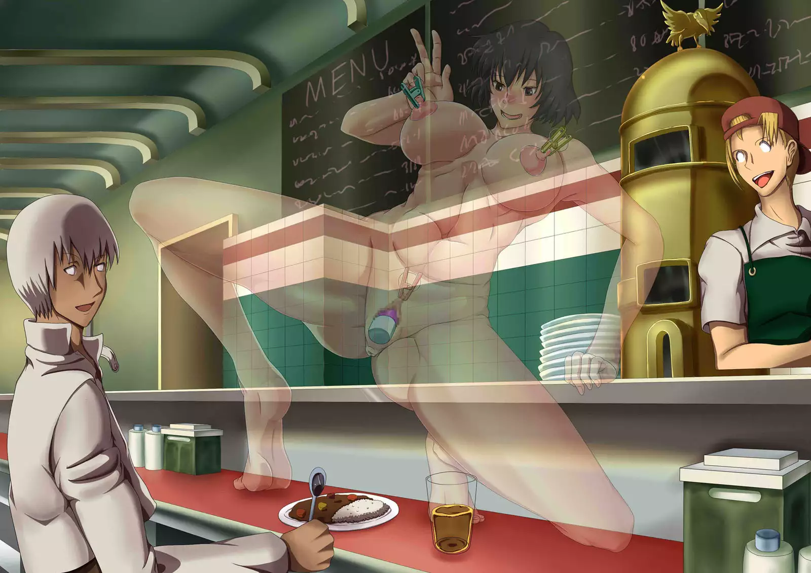 Bitch Beastiality Exhibitionist Insane Line ~Perfect Day For Nude Anime Character To Go On Walk~