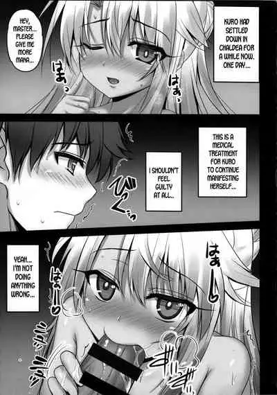 Kuro ga Monohoshigao de Maryoku Sakushu Shite Kuru Hon | A Book Where Kuro Milked Mana While Looking Like She Really Wants It