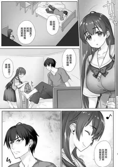 Teihanpatsu JK Onee-chan Manami wa S na Otouto ni Sakaraenai | 逆来顺受的JK姐姐真那美无法反抗抖S弟弟