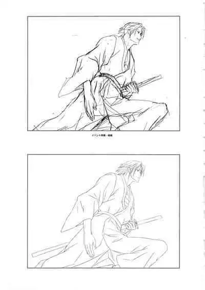 Hanachirasu - Initial Sketches and Unprocessed Illustrations - Selection