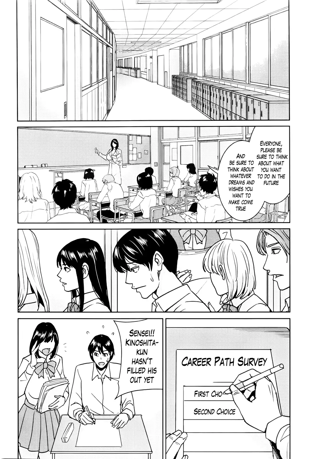 Kyouko Sensei to Boku no Himitsu | Kyouko-sensei and My Secret Ch. 1-4 END