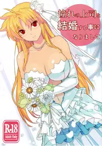 (C93) [Studio Himawari (Himukai Kyousuke)] Akogare no Joushi to Kekkon Suru Koto ni Narimashite (Mahou Shoujo Lyrical Nanoha) [Chinese] [Lolipoi汉化组]