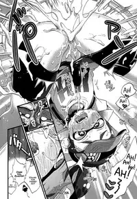 (C89) [Koniro Drops (Morishima Kon)] Buki no Seinou to Are no Seinou wa Onaji rashii | The Efficiency of the Weapon and the Efficiency of That Seems the Same (Splatoon) [English] {Shotacon Fusion} [Decensored]