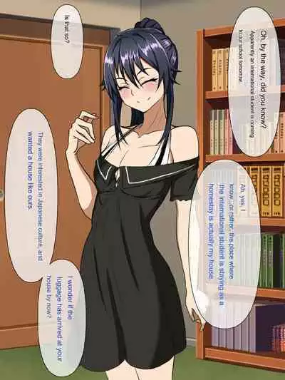 Wafuukei Osananajimi wa Kokujin Ryuugakusei ni Netorareru | Cuckolded by Japanese childhood friend Japanese black international student