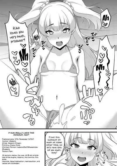 [Hadairo Crayon (Hadacra)] P-kun tte Honto ni Kore ga Suki da yo ne | You Really Like This Kind of Thing, Don't You P-kun? (THE IDOLM@STER CINDERELLA GIRLS) [English] {Doujins.com} [Digital]