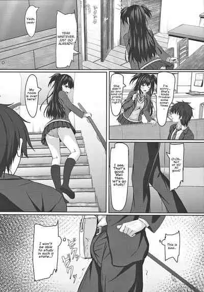 (C97) [Akanagi (Aikawa Tatsuki)] Chuugaku 1-nen no Boku to Koibito no jk no Onee-chan | First year middle schooler me and my girlfriend jk's big sister[English] [Project Valvrein]