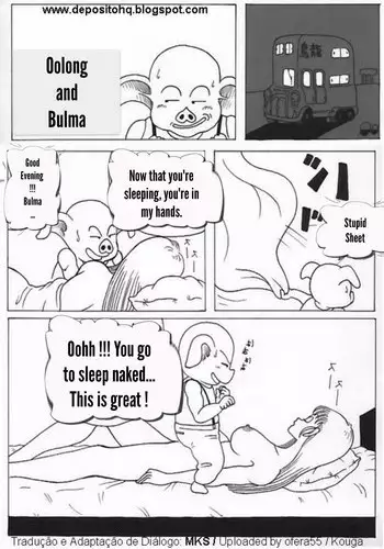 Bulma and Oolong(dragonball)[english]