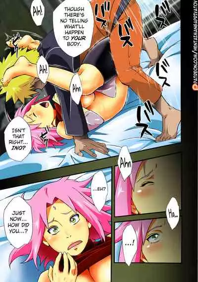 (C92) [Karakishi Youhei-dan Shinga (Sahara Wataru)] Botan to Sakura (Naruto) [English] [Privatov] [Colorized] [Privatov]