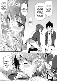(COMIC1☆7) [P:P (Oryou)] Oreshi, Doutei wo Sotsugyou suru. | I Graduated From Being a Virgin. (Yahari Ore no Seishun Love Come wa Machigatteiru.) [English] {Doujin-moe.us}
