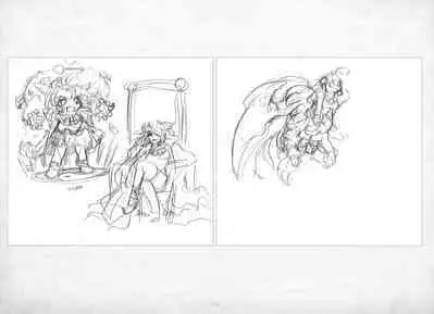 ALICESOFT ORION SCRIBBLES with CROQUIS ULTIMATE EDITION VOL.2 織音計画特別版 ラフ画集