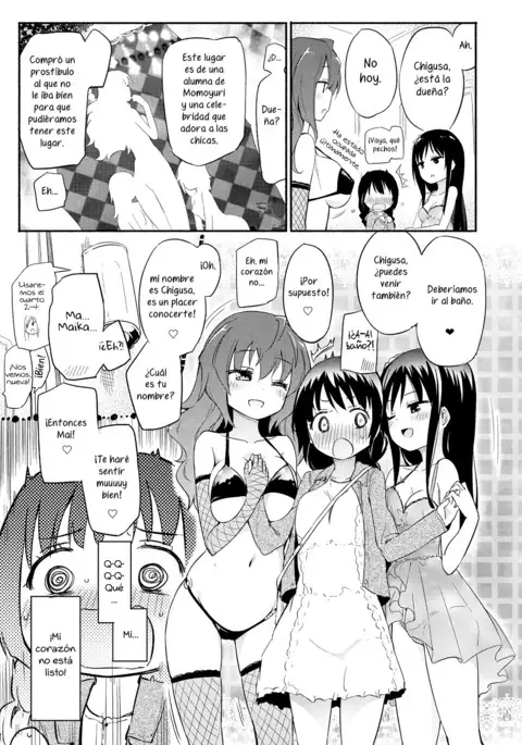 Momoyuri Gakuen - Himitsu no Soap-bu R | El prostíbulo secreto del club R de la Academia Momoyuri
