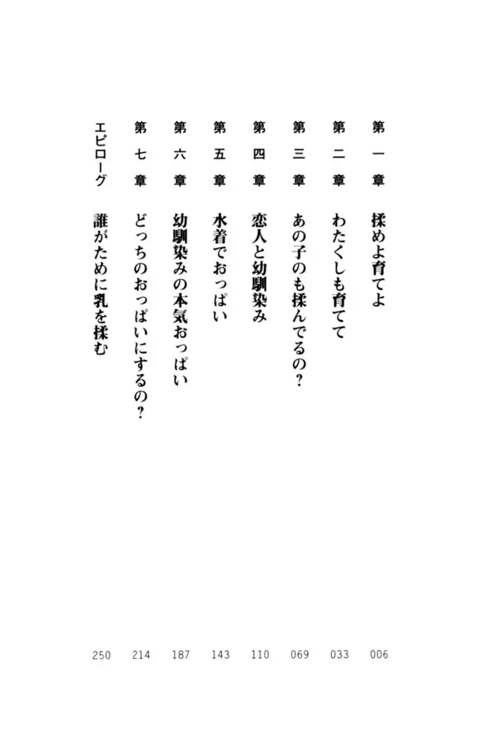 わたしのおっぱい育ててよ!