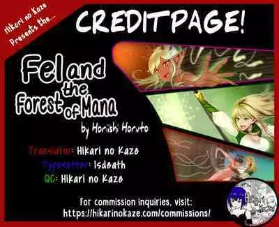 [Horiishi Horuto] Fel to Mana no Mori -Taieki de Tairyoku Kaifuku sasetekureru Bakunyuu Healer Elf- | Fel and the Forest of Mana -The big titty elf healer recovers my stamina with her bodily fluids- [English]