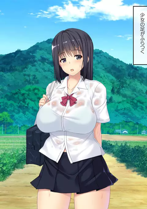 Muishiki no Nuresuke Kyonyuu JK o Kaihou Rape @ Bus-tei Machiaishitsu