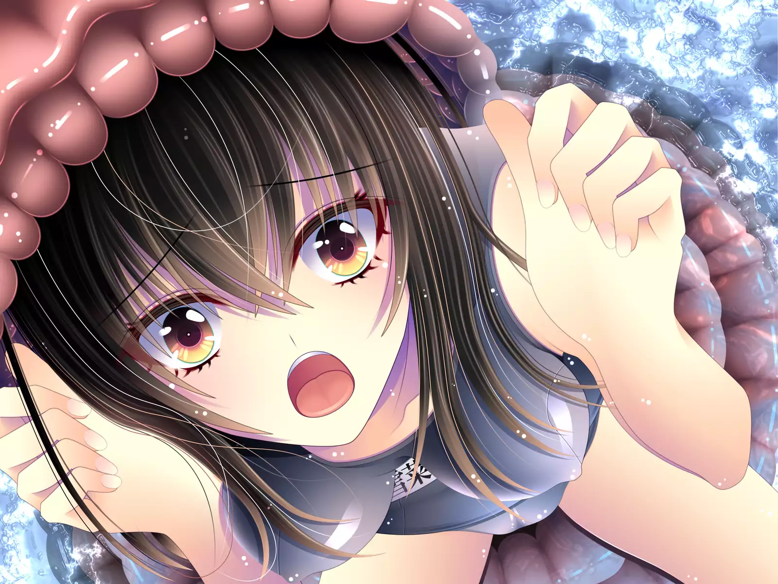 yabure, bakunyu chochichi naedoko ni, benki ni Daraku To sa reru hiroin!~ Hime ￮ setsuna ~