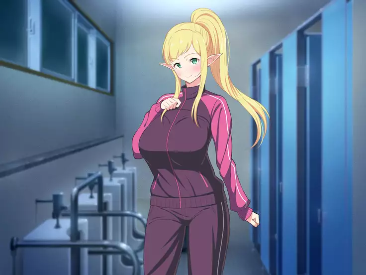 Ryuugakusei wa Dosukebe Bakunyuu JK Elf!