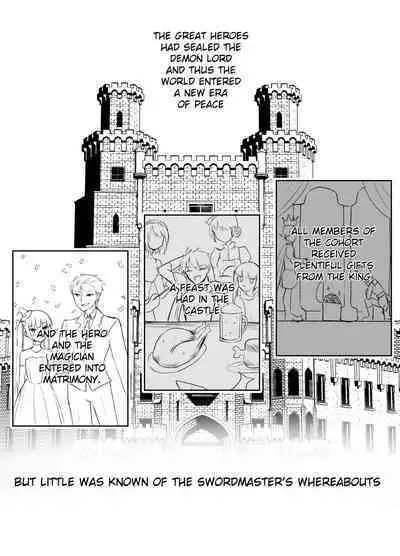 Maou Toubatsu Shippai Heroine Gisei Normal End de Utsu ni Natta Koutensei Futanari Kenshi to Otokonoko Shinkan no Hanashi | Crestfallen Futanari x Femboy Priest: Prepare to Cum Edition