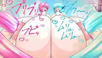 【Skeb】サクヤ&ダーシィ アナルボア&放屁