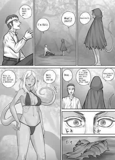 Mori ni Sumu Kaibutsu no Onnanoko no Hanashi