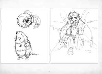 ALICESOFT ORION SCRIBBLES with CROQUIS ULTIMATE EDITION VOL.4 織音計画特別版 ラフ画集