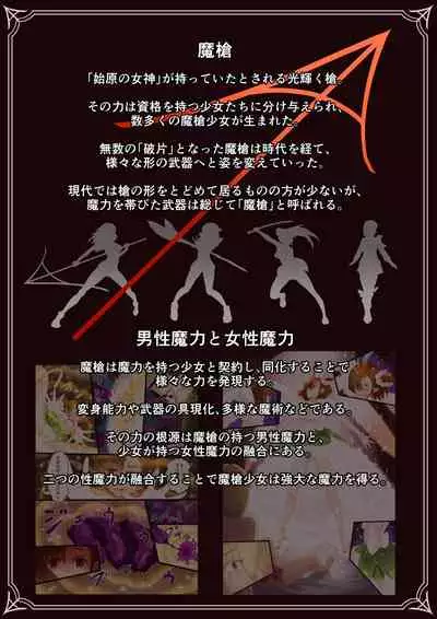 魔槍戦姫ミライ ~魔槍少女になりたい男の娘の前立腺 魔蟲調教した結果~