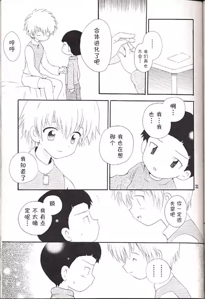 [KuruGuru DNA (Hoshiai Hilo)] Obore Sakana (Digimon Adventure 02) [Chinese] [虾皮汉化组]