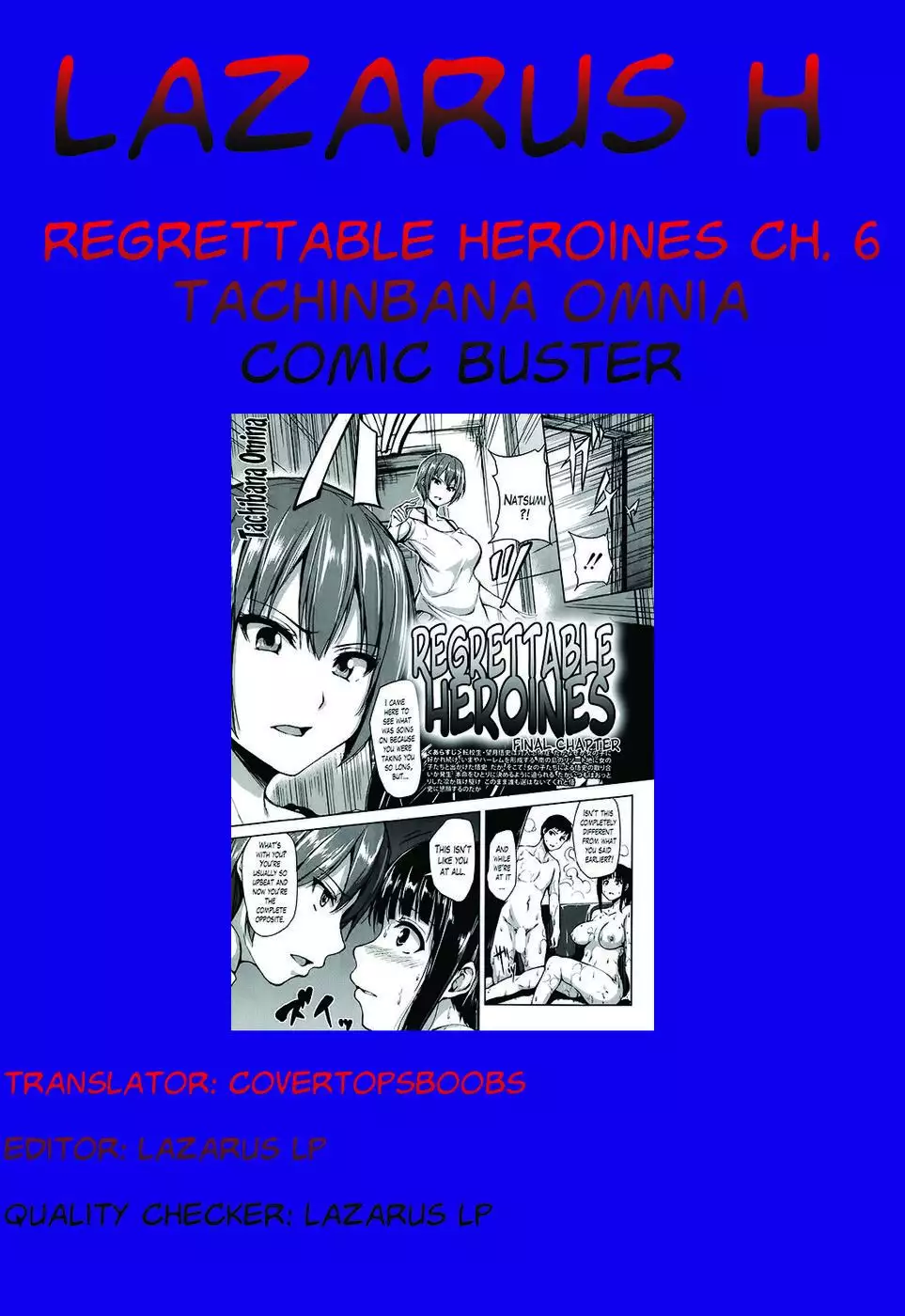 Regrettable Heroines Chapter 6 FINAL