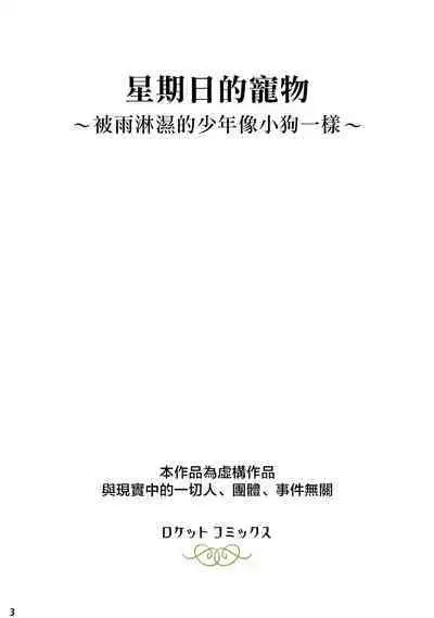 [ADA Workstation (Goshogawara Elm)] Nichiyoubi no Kemono ~Ameni nureda shounen wa koinu no youni~丨星期日的宠物〜被雨淋濕的少年像小狗一樣〜 [Chinese] [海棠零个人汉化] [Digital]