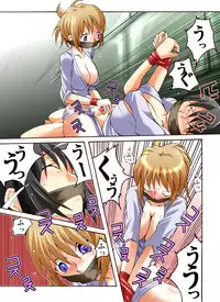 [Nightmare Express -Akumu no Takuhaibin-] Yokubou Kaiki dai 397 shou -W Kyonyuu New Half Goukanma Aki & Mika Shioki Shimatsu 4 Natsumatsuri Do Hentai Dousei Namashibori hen-