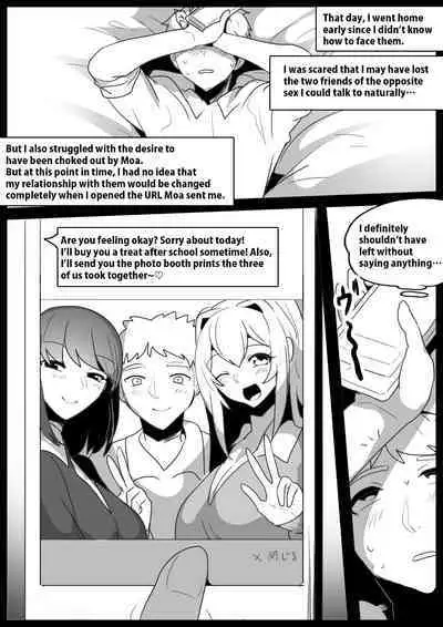 Onaji Class no Onna Tomodachi ni Maso Bare shite, Sandbag Dorei ni Otosareta Hanashi. | Turned into a punching bag slave by two girls in my class who found out I was a masochist