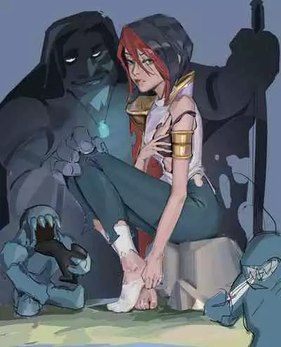 [비비] 剑姬x俄洛依 (英雄联盟) [Chinese]