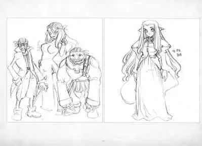 ALICESOFT ORION SCRIBBLES with CROQUIS ULTIMATE EDITION VOL.3 織音計画特別版 ラフ画集