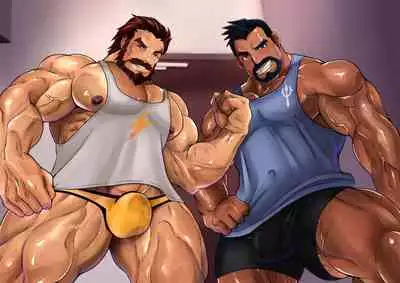 [MEN'S GJ!! (Tsuna Onigiri)] Ero Suji Builders