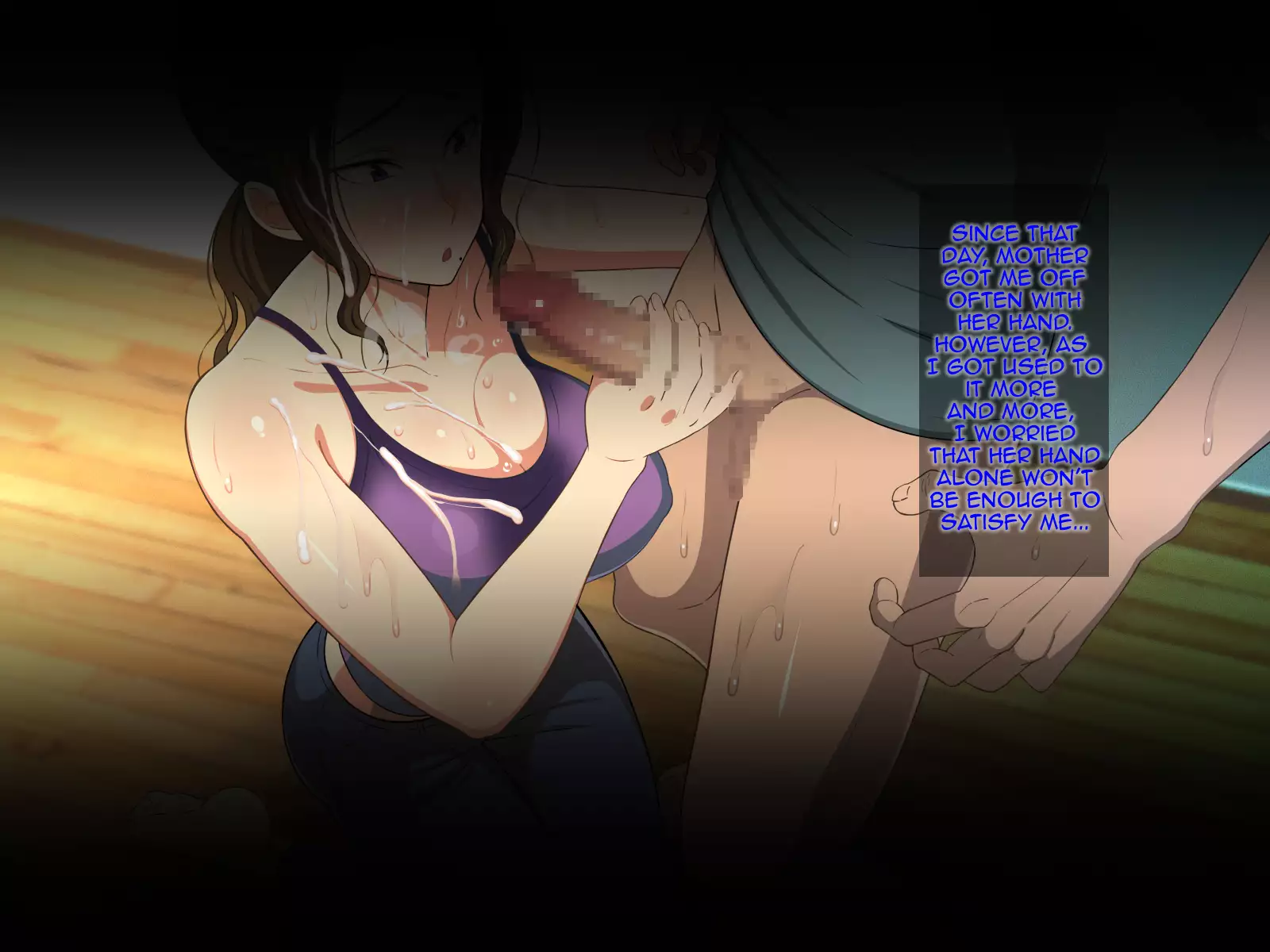 Ore no Kaa-san ga Muchimuchi Bakunyuu de Gaman Dekinai | Because of my Mother's Big Tits I Can't Control Myself